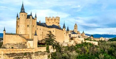 Alc&aacute;zar de Segovia imagen peque&ntilde;a panor&aacute;mica