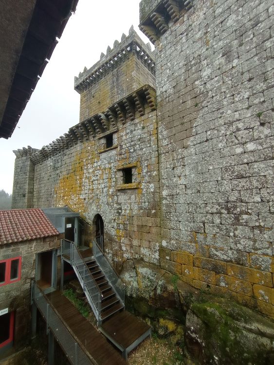 Acceso al interior del castillo en la actualidad