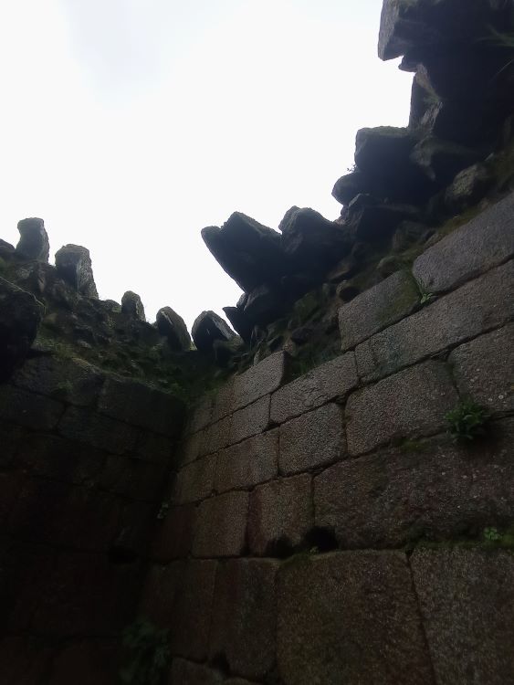 Detalle techo en una de las torres